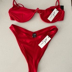 Red SAME Swim Los Angeles